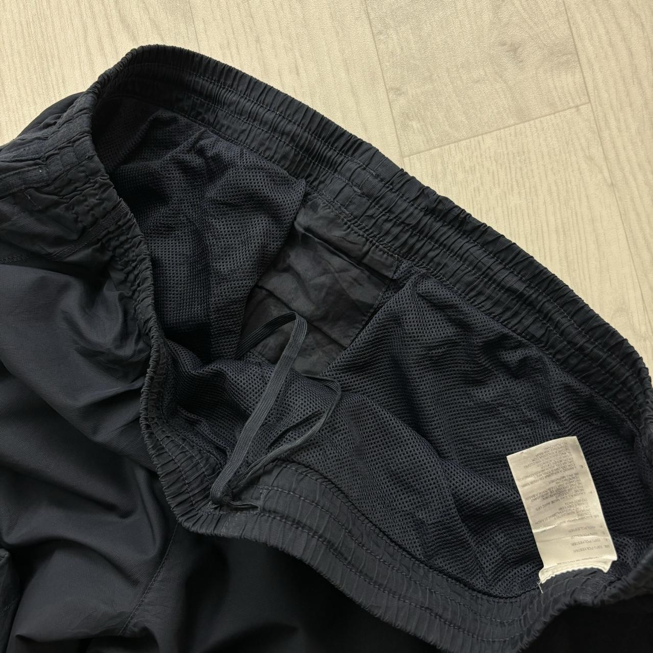 VINTAGE Y2K ADIDAS WIDE LEG TRACKSUIT BOTTOMS NAVY