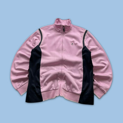 VINTAGE Y2K LOTTO WINDBREAKER TRACK JACKET BABY PINK