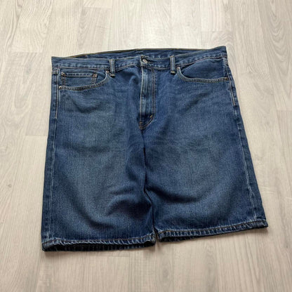 VINTAGE Y2K LEVIS 502 JORTS NAVY BLUE