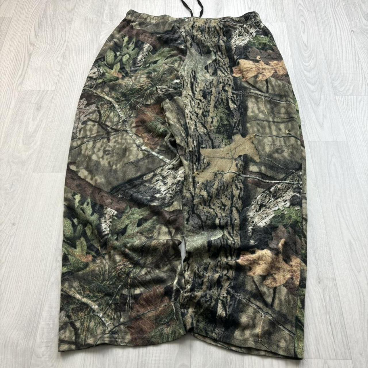 VINTAGE Y2K REALTREE BAGGY FLEECE SWEATPANTS CAMO