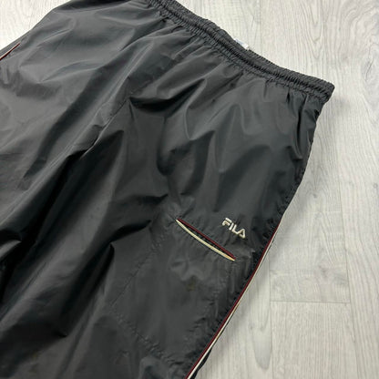 VINTAGE Y2K FILA BAGGY TRACKSUIT BOTTOMS GREY