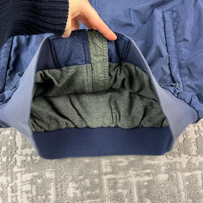 VINTAGE 00s COLUMBIA UTILITY BOMBER JACKET NAVY