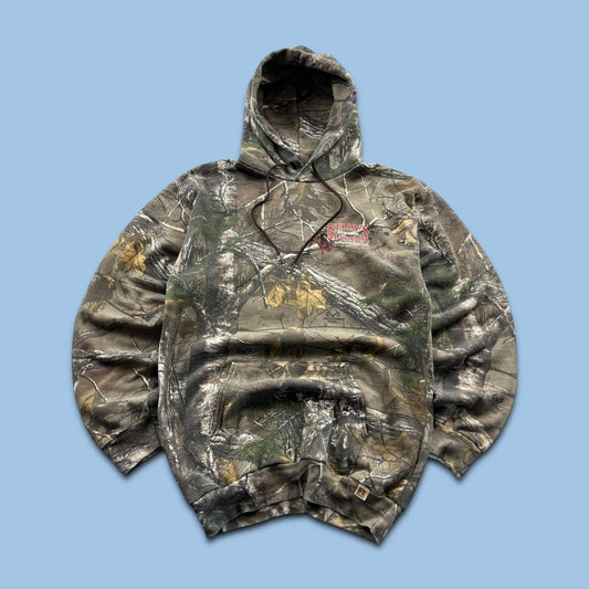 VINTAGE RUSSELL ATHLETIC REALTREE HOODIE CAMO