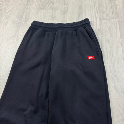 VINTAGE 00s NIKE BAGGY COTTON SWEATPANTS NAVY