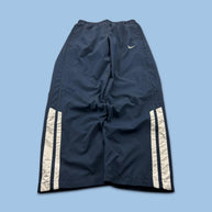 VINTAGE Y2K NIKE WIDE LEG TRACKSUIT BOTTOMS NAVY