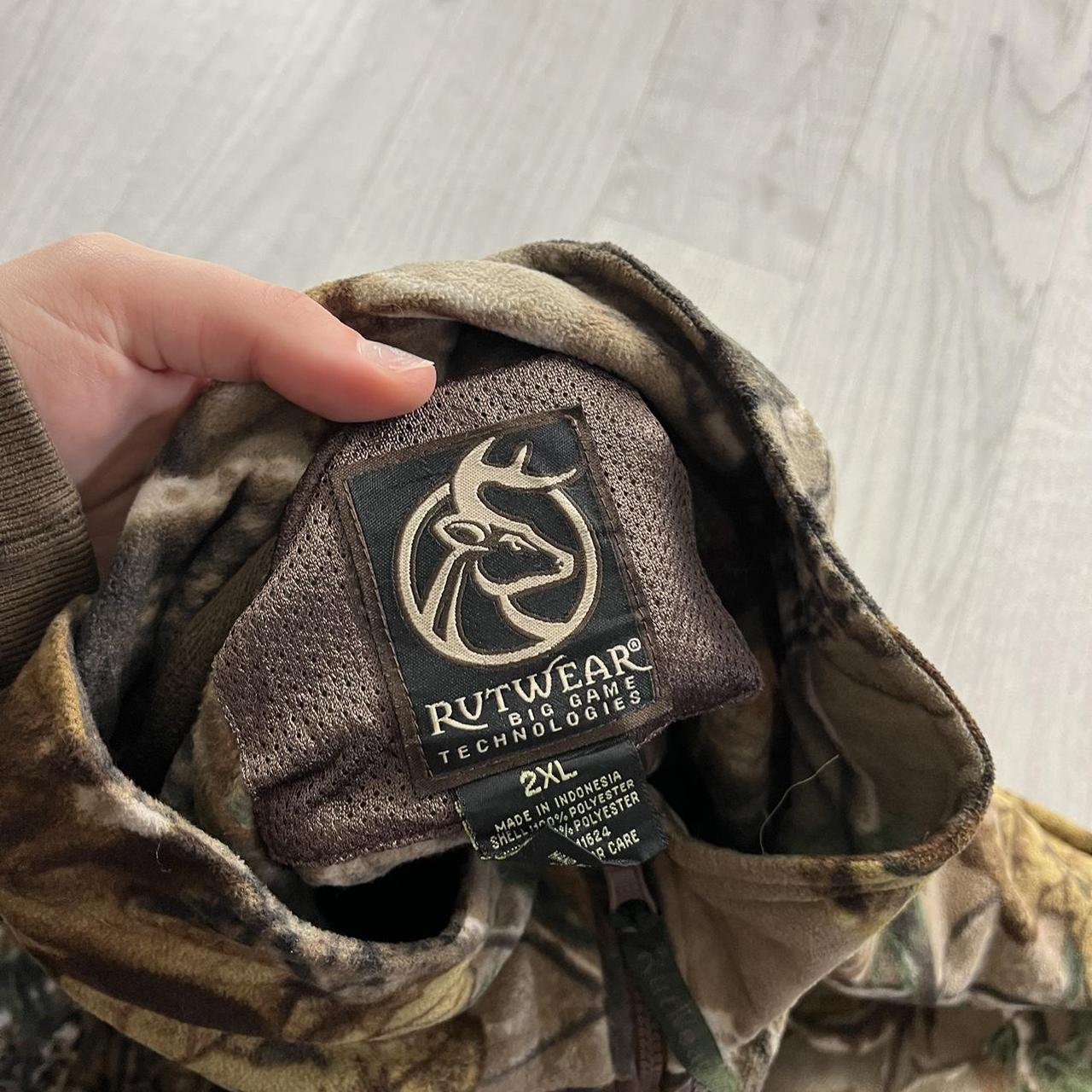 VINTAGE REALTREE ZIP UP FLEECE GILET CAMO