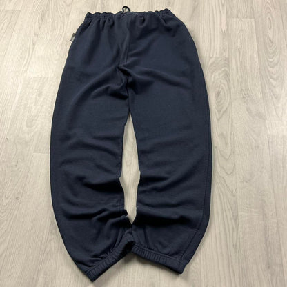 VINTAGE REEBOK BAGGY COTTON SWEATPANTS NAVY