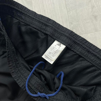 VINTAGE Y2K ADIDAS TECHNICAL BAGGY TRACKSUIT BOTTOMS BLACK
