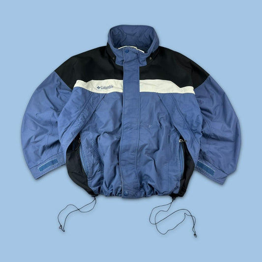 VINTAGE 00s COLUMBIA TECHNICAL UTILITY SKI JACKET BLUE