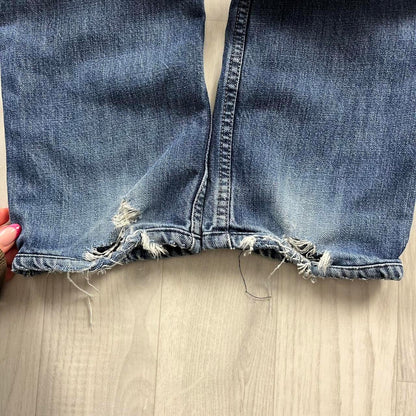 VINTAGE LEVIS 511 RED TABS STRAIGHT LEG JEANS BLUE
