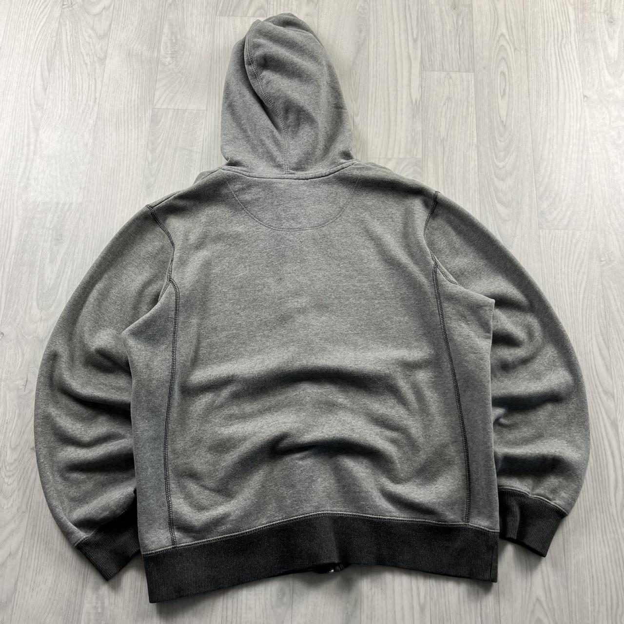 VINTAGE Y2K NIKE ZIP HOODIE GREY