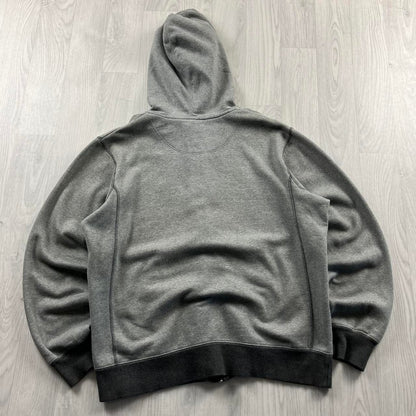 VINTAGE Y2K NIKE ZIP HOODIE GREY