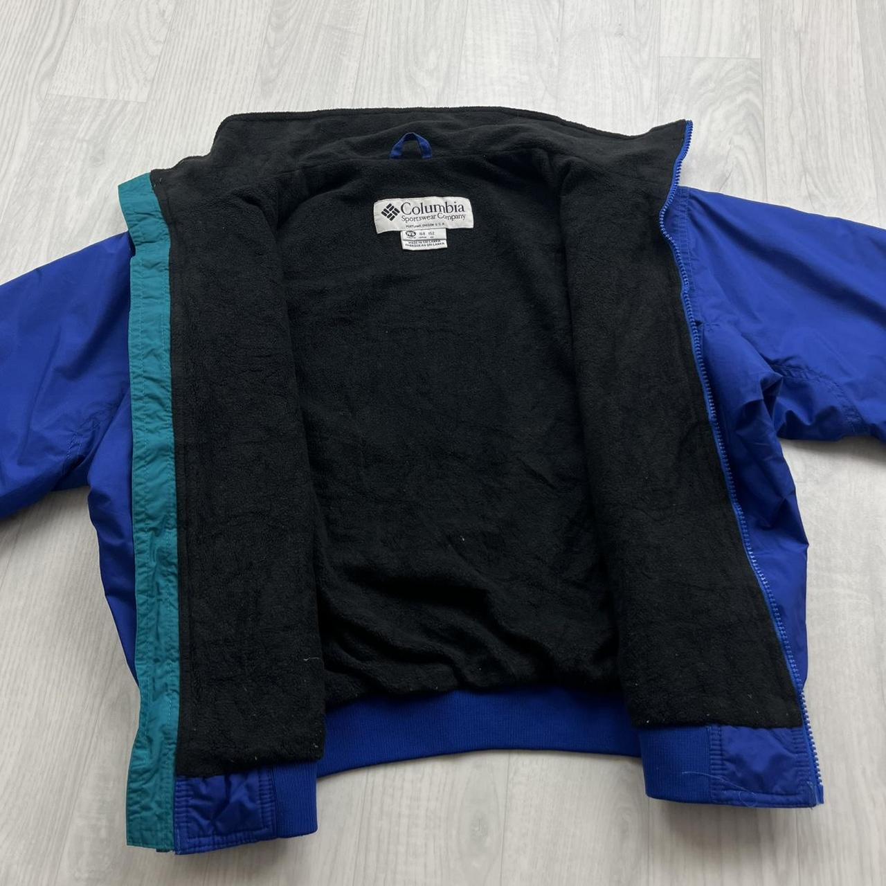 VINTAGE 00s COLUMBIA BOMBER SKI JACKET BLUE