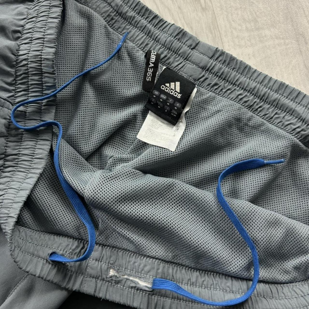 VINTAGE Y2K ADIDAS BAGGY TRACKSUIT BOTTOMS GREY