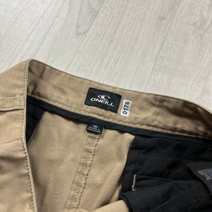VINTAGE Y2K O’NEILL BAGGY LOOSE BOARD SURF SHORTS SAND