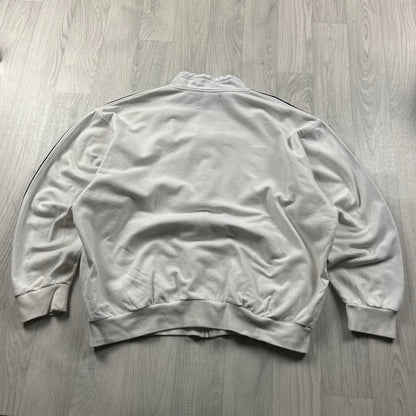VINTAGE Y2K LACOSTE TENNIS SWEATSHIRT WHITE