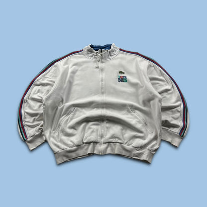 VINTAGE Y2K LACOSTE TENNIS SWEATSHIRT WHITE