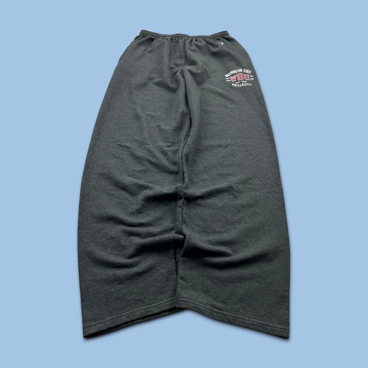 VINTAGE Y2K CHAMPION BAGGY COTTON SWEATPANTS GREY