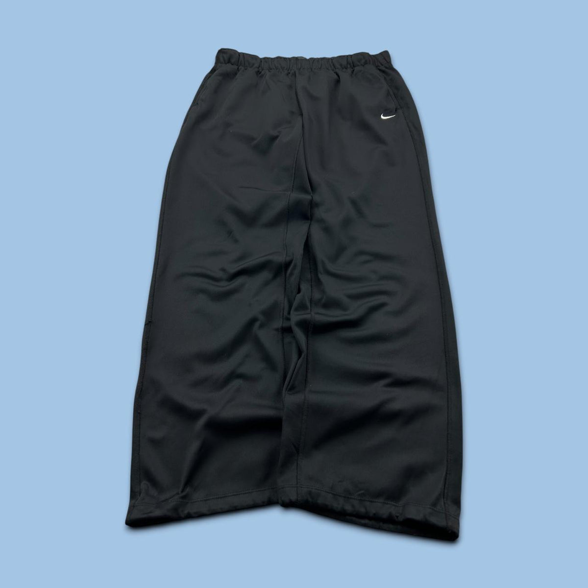 VINTAGE Y2K NIKE BAGGY TRACKSUIT BOTTOMS BLACK