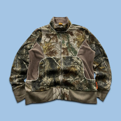 VINTAGE REALTREE ZIP UP FLEECE CAMO