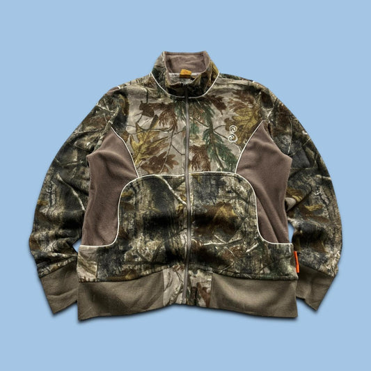 VINTAGE REALTREE ZIP UP FLEECE CAMO