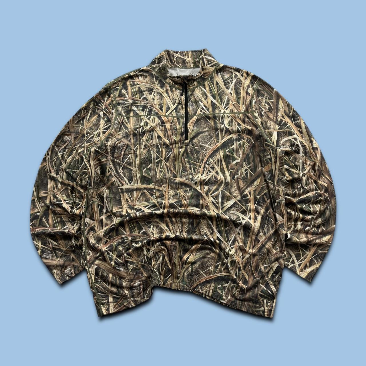 VINTAGE REALTREE QUARTER ZIP SWEATSHIRT CAMO