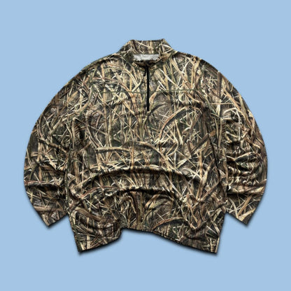 VINTAGE REALTREE QUARTER ZIP SWEATSHIRT CAMO