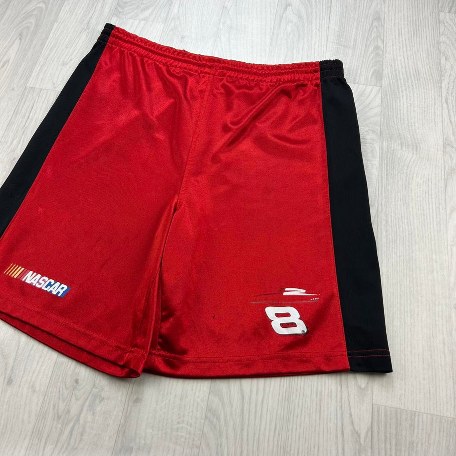 VINTAGE Y2K WINNERS CIRCLE BAGGY BASKETBALL SPORT SHORTS RED