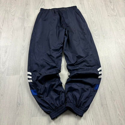 VINTAGE Y2K ADIDAS BAGGY TRACKSUIT BOTTOMS NAVY