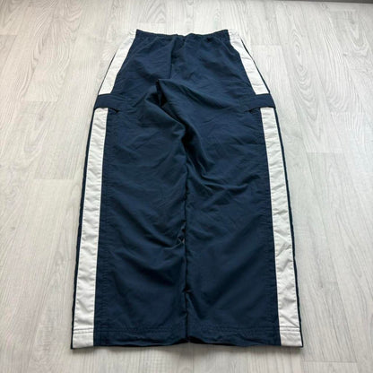 VINTAGE Y2K NIKE BAGGY TRACKSUIT BOTTOMS NAVY