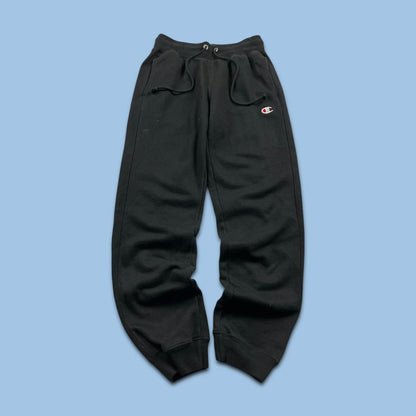 VINTAGE 00s CHAMPION COTTON SWEATPANTS BLACK
