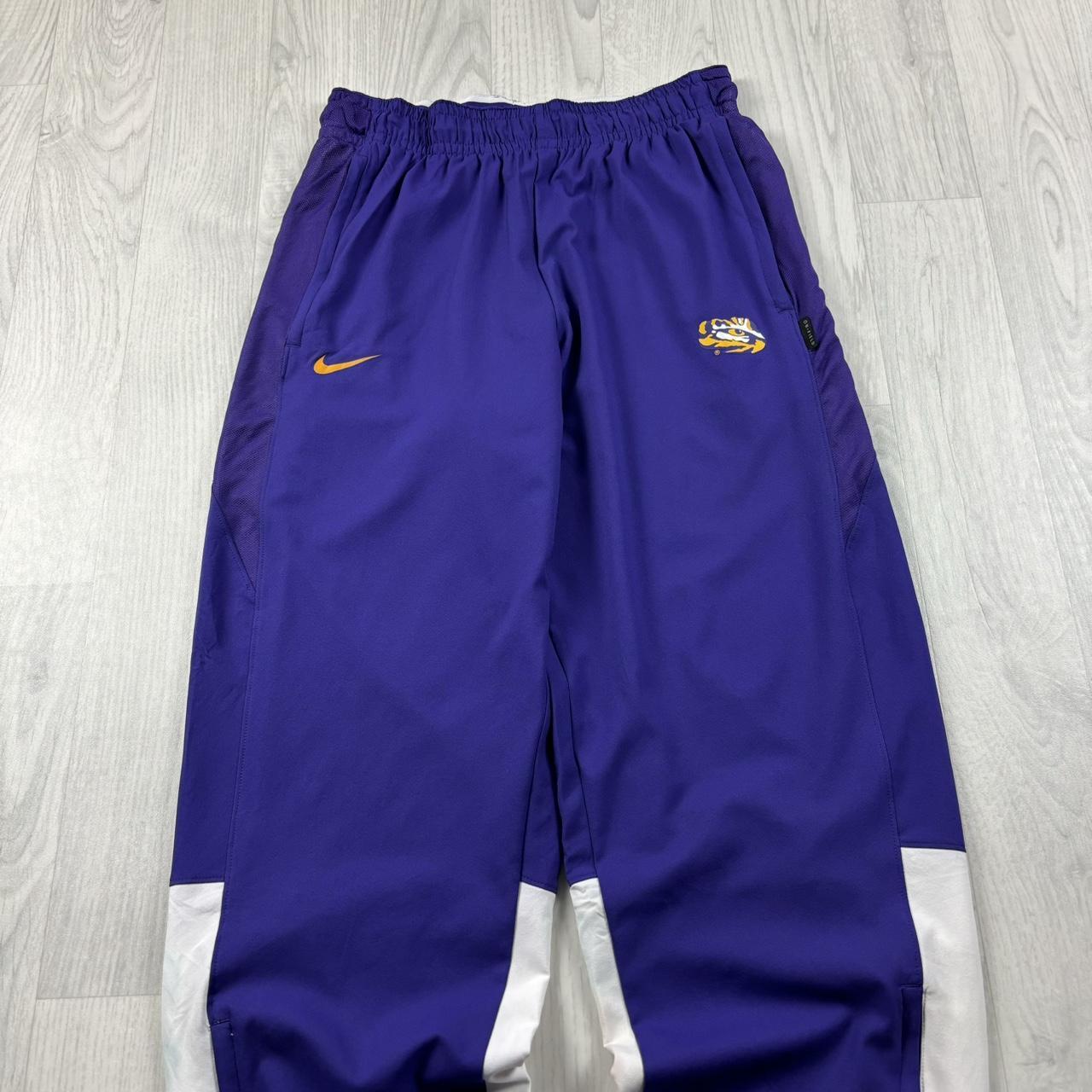 NIKE BAGGY TRACKSUIT BOTTOMS PURPLE