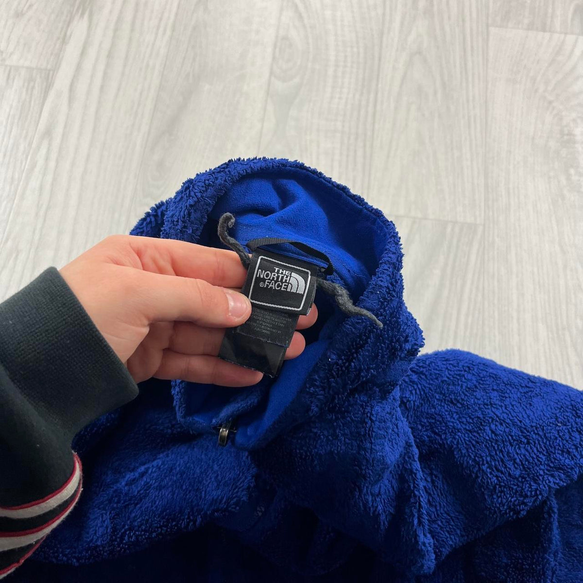 VINTAGE Y2K THE NORTH FACE FLEECE ZIP UP JACKET BLUE
