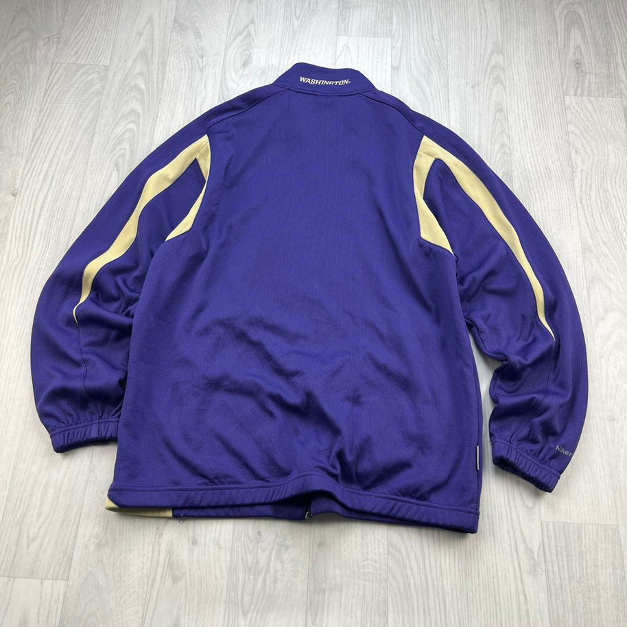VINTAGE Y2K NIKE WASHINGTON TRACK JACKET PURPLE