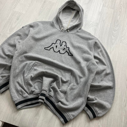 VINTAGE Y2K KAPPA HOODIE GREY