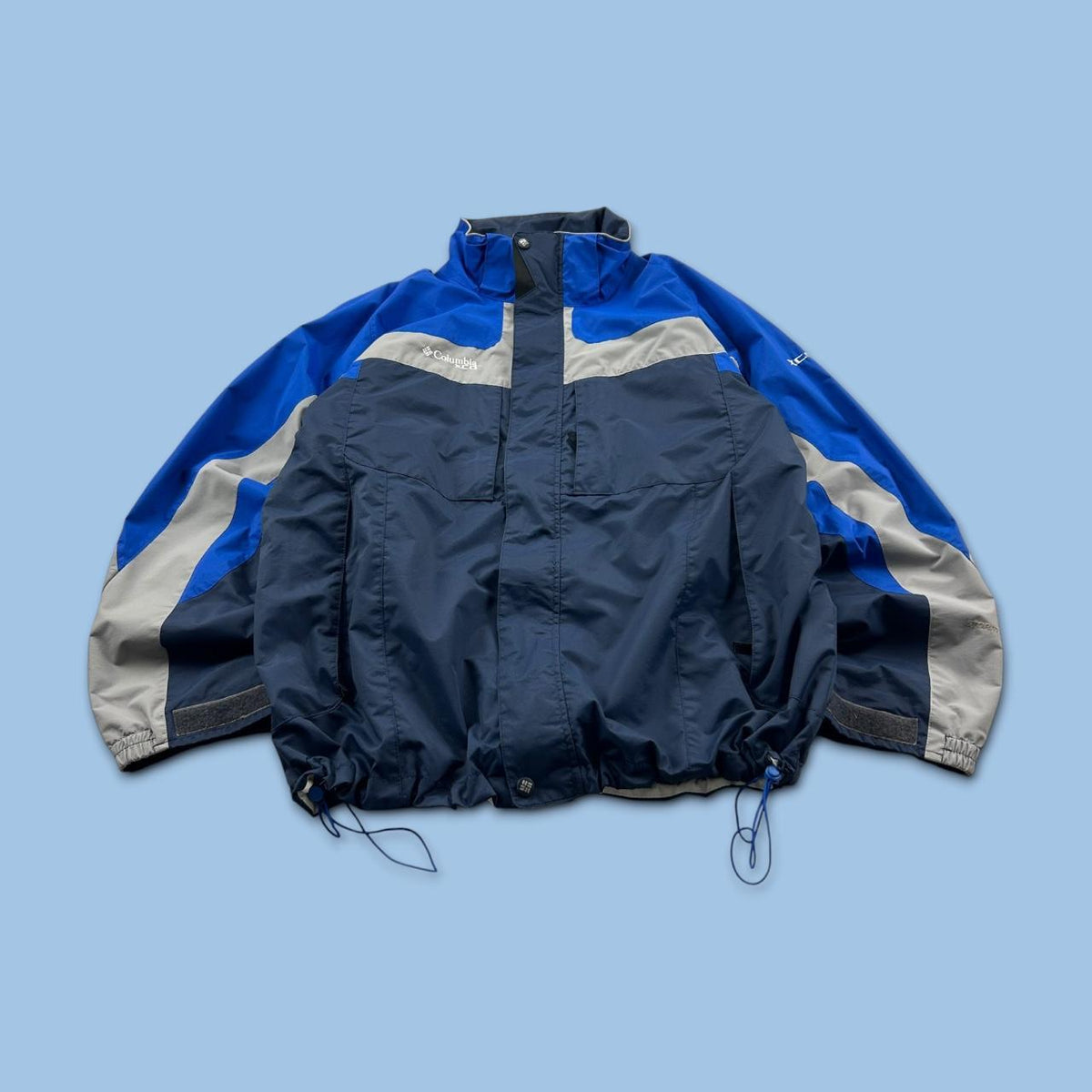 VINTAGE Y2K COLUMBIA TECHNICAL UTILITY SKI JACKET NAVY