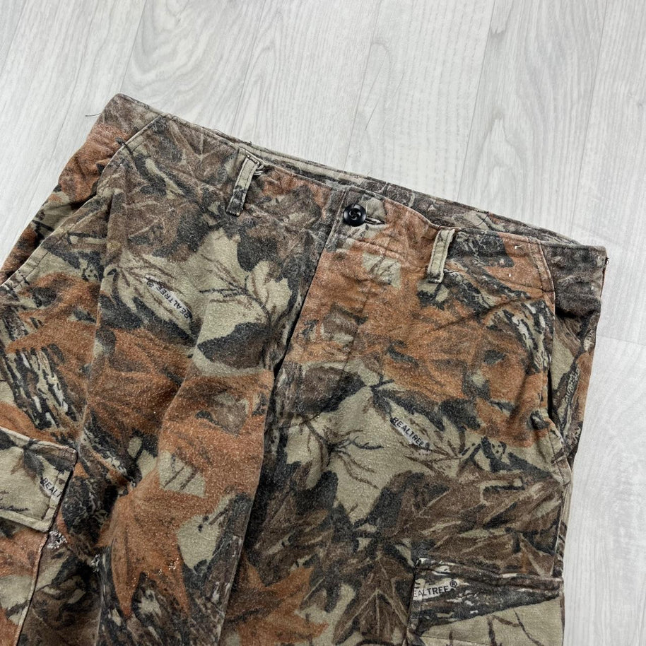 VINTAGE REALTREE BAGGY CAMO CARGO PANTS