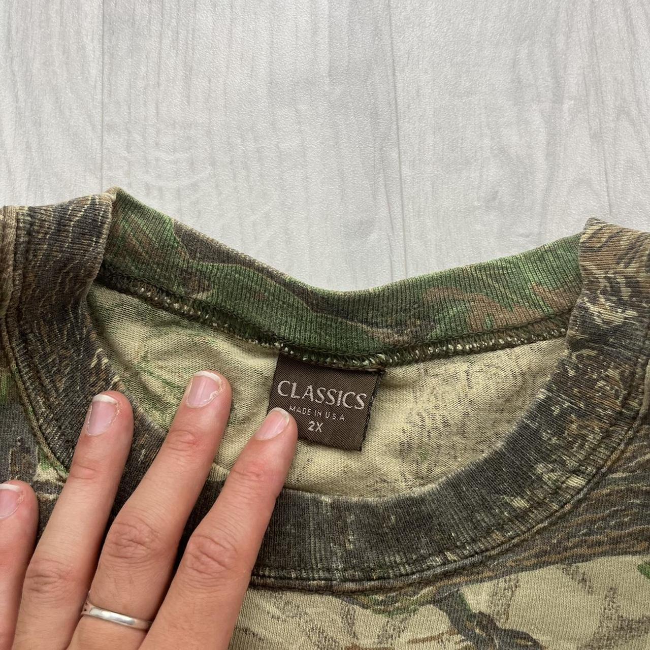 VINTAGE 90s REALTREE T SHIRT CAMO