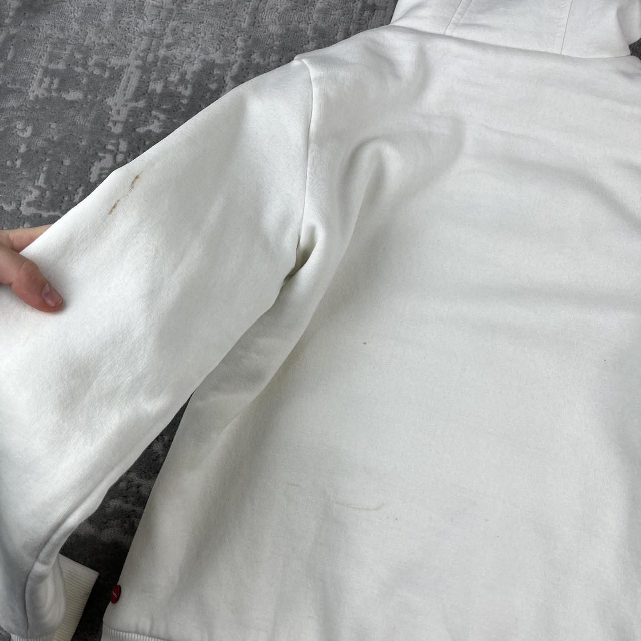 VINTAGE Y2K O’NEILL FLEECE LINED ZIP HOODIE WHITE