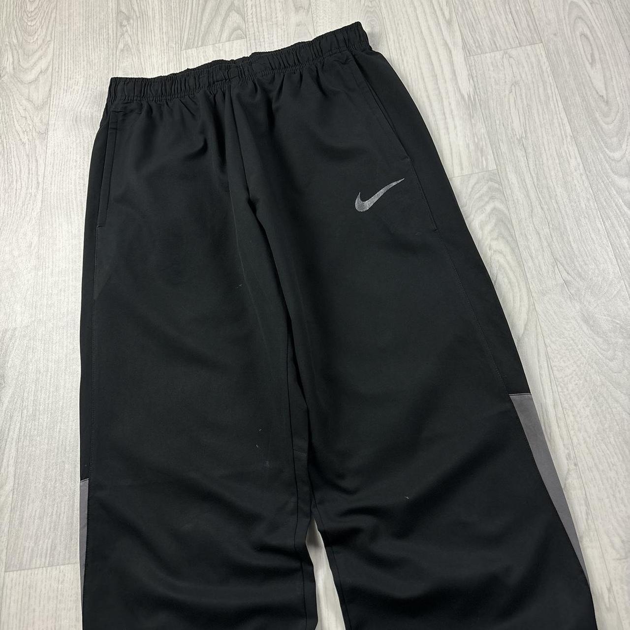VINTAGE Y2K NIKE BAGGY TRACKSUIT BOTTOMS BLACK