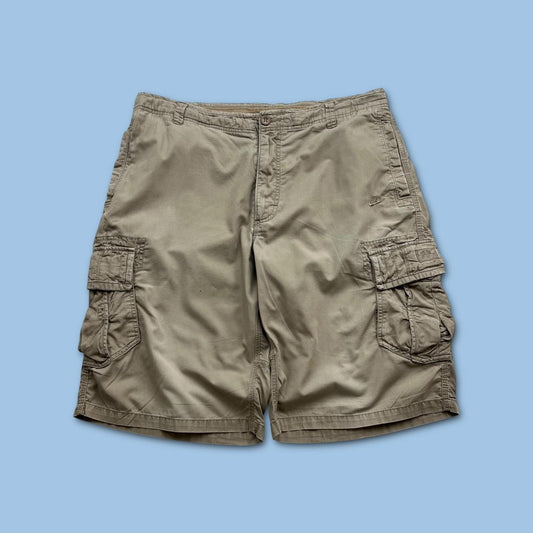 VINTAGE Y2K NIKE BAGGY CARGO SHORTS BEIGE
