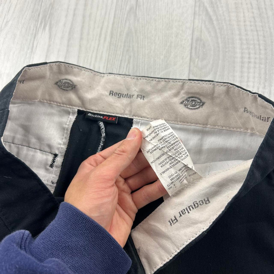 VINTAGE Y2K DICKIES 874 BAGGY TROUSERS BLACK