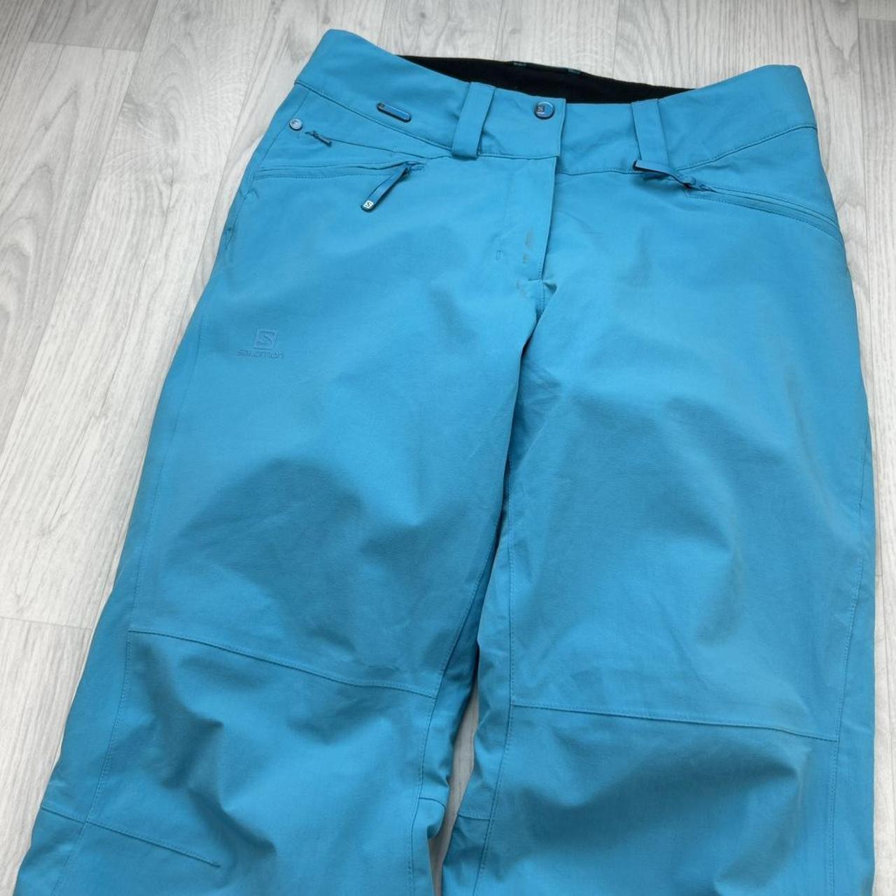 VINTAGE Y2K SALOMON SKI PANTS SALOPETTES BLUE