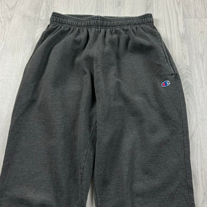 VINTAGE 00s CHAMPION STRAIGHT LEG SWEATPANTS GREY