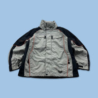 VINTAGE Y2K COLUMBIA UTILITY SKI JACKET GREY BLACK