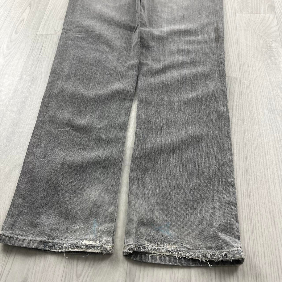 VINTAGE Y2K ELEMENT STRAIGHT LEG JEANS GREY