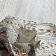 VINTAGE Y2K AMERICAN EAGLE BAGGY CAMO CARGO SHORTS