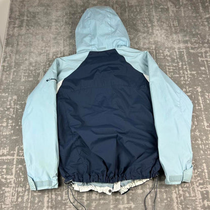 VINTAGE 00s COLUMBIA VERTEX TECHNICAL UTILITY JACKET NAVY BLUE