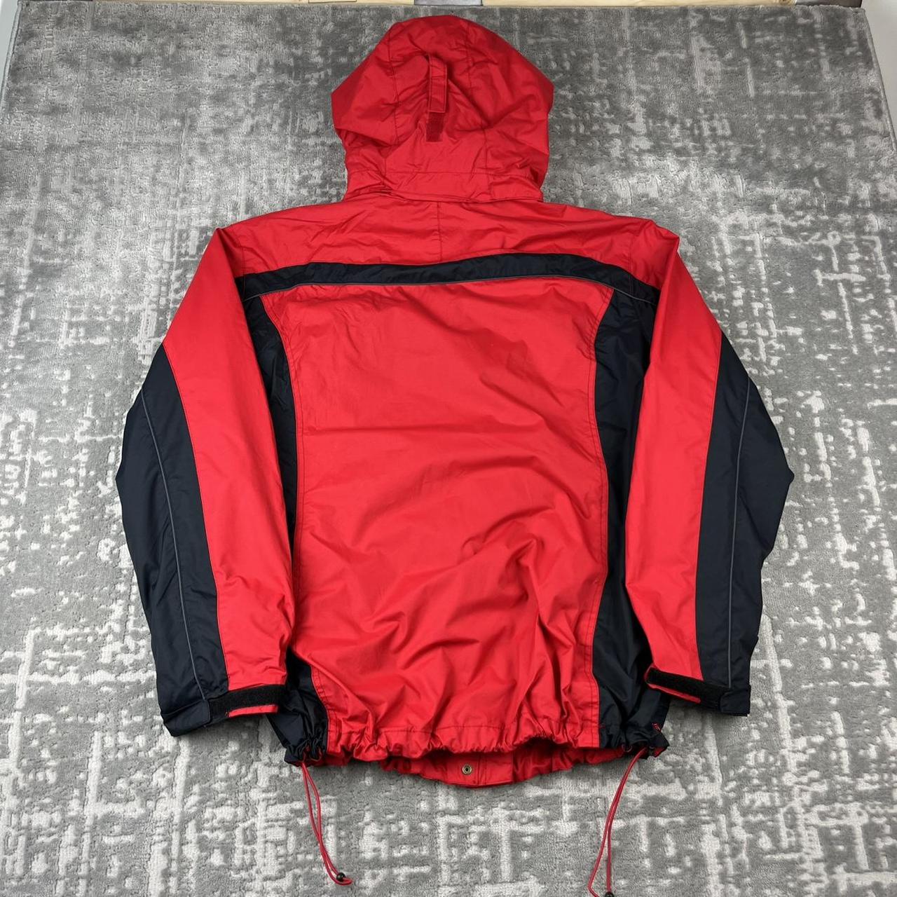 VINTAGE 00s COLUMBIA TECHNICAL WATERPROOF JACKET RED