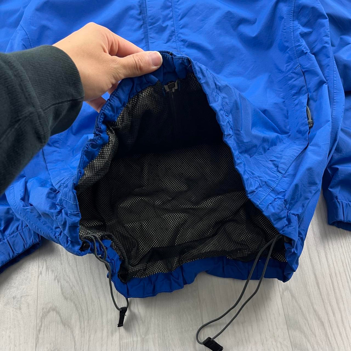 VINTAGE Y2K THE NORTH FACE HYVENT WATERPROOF JACKET BLUE
